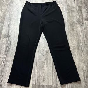 Chico’s Collection Black Dress Casual Pants Size 1
